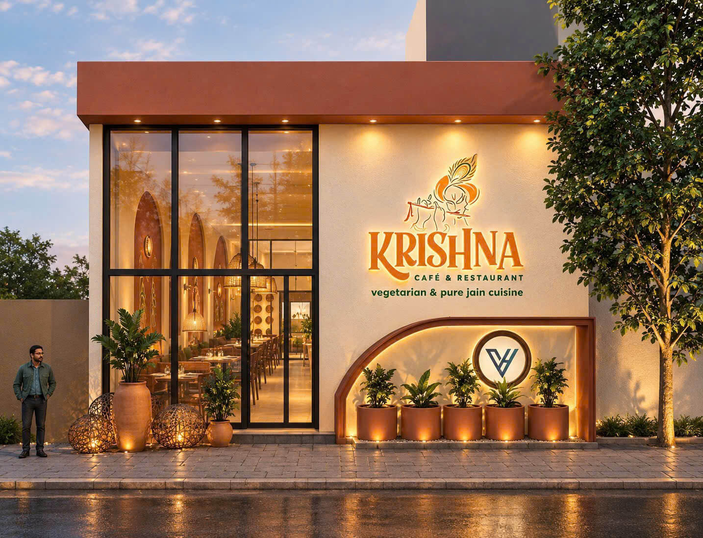 DN Krishna Cafe Restaurant